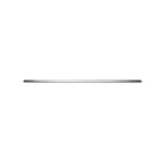 Replacement Satin/Chrome ABS Plastic Front Center Bumper Cover Molding