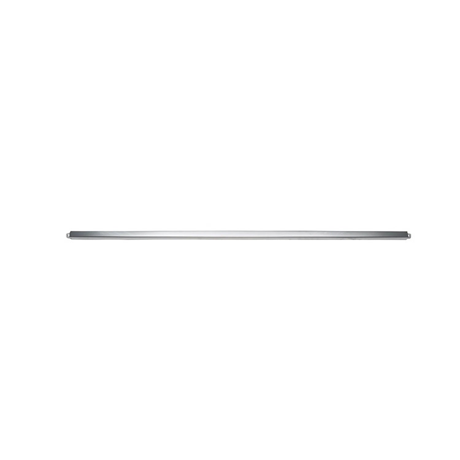 Replacement Satin/Chrome ABS Plastic Front Center Bumper Cover Molding
