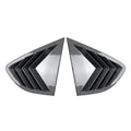 Carbon Fiber Rear Window Louver Shutter Cover Trim for BMW X4 F26 (2014–2018)