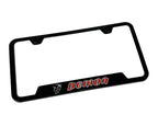 License Plate Frame Notched Plastic for Dodge Demon (2016–2023)