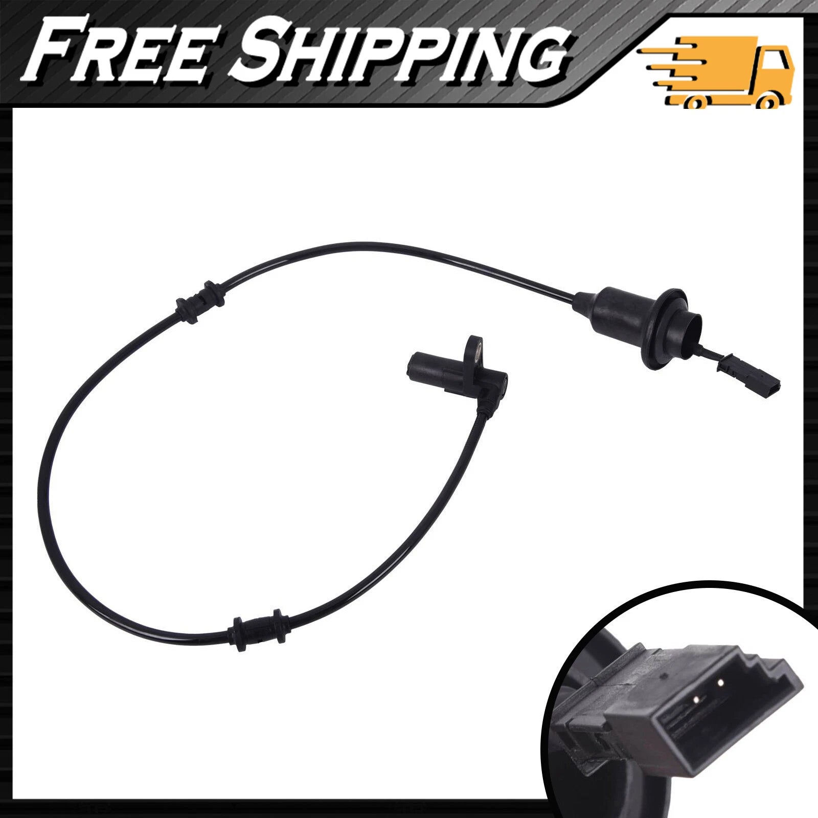 Rear Left ABS Wheel Speed Sensor for Mercedes-Benz CL500 S-Class (2000–2006)