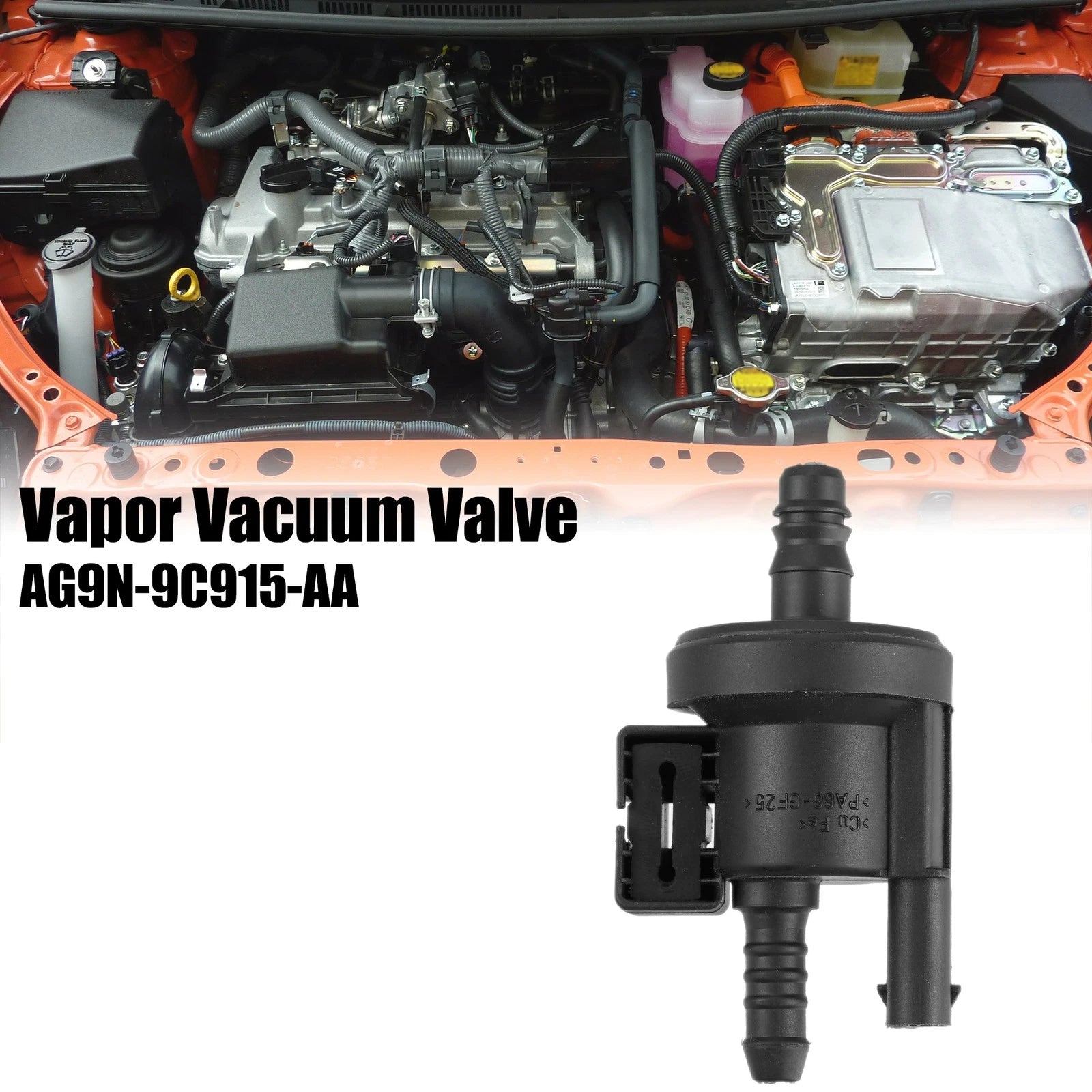 Vacuum Solenoid Purge Valve for Ford Fusion, Lincoln (2013–2016) AG9N-9C915-AA