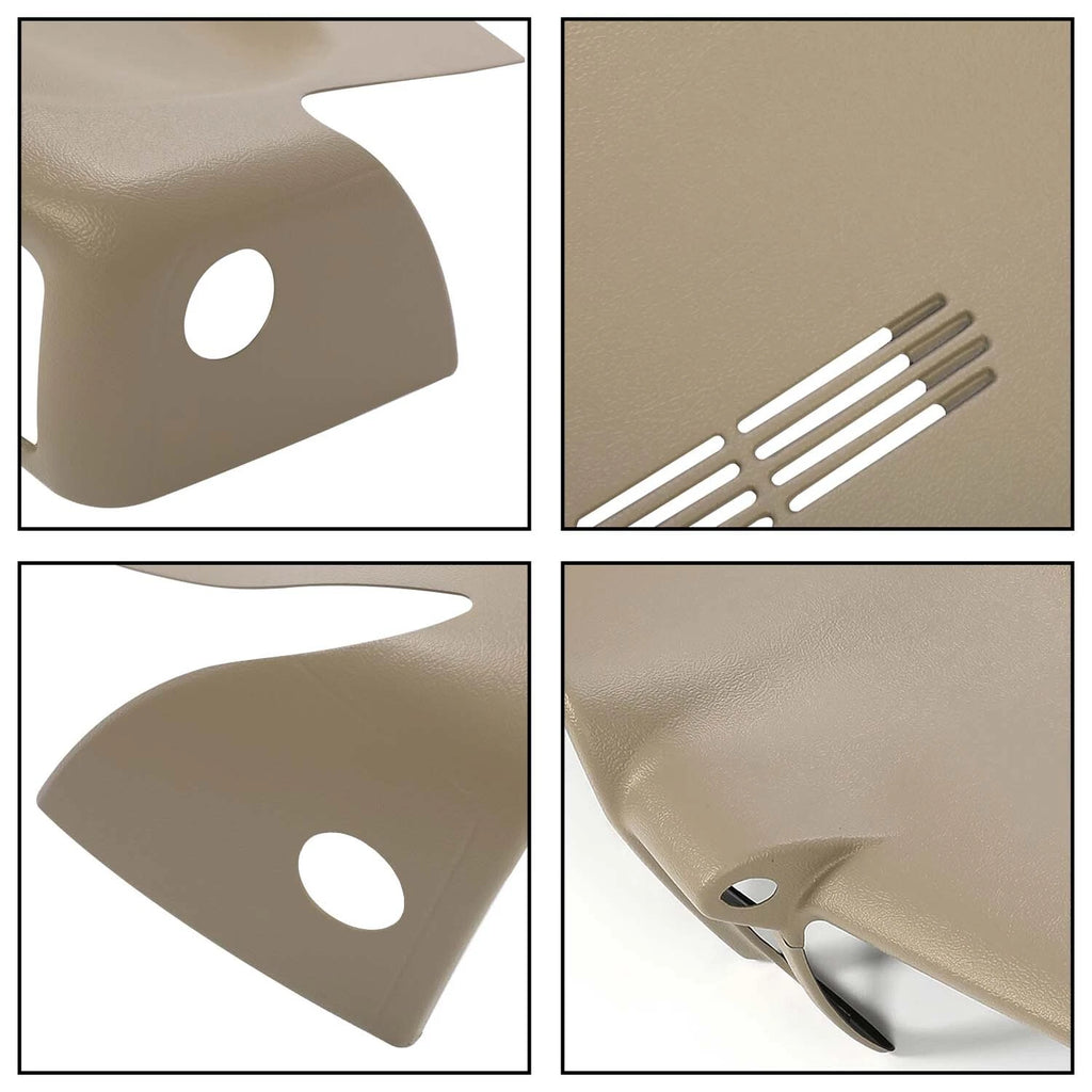 Molded Dash Cover Overlay for Silverado Sierra (1999–2006) Light Tan