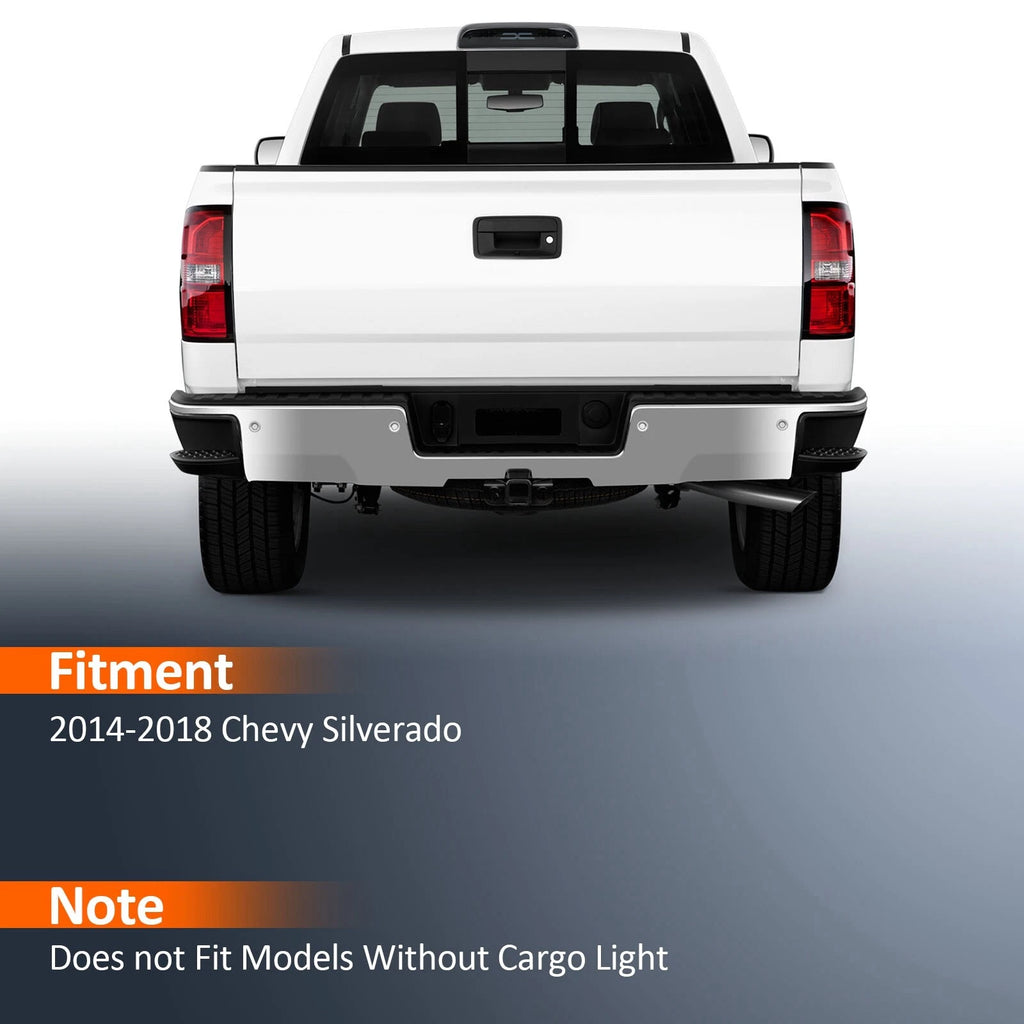Third Brake Light for Chevy Silverado (2014-2018) Black Housing Smoke Lens