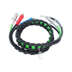 3X 12FT Air Line Hose Assemblies for Semi Truck Trailer