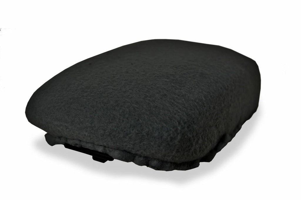 Fleece Console Lid Armrest Cover for Toyota RAV4 (2001–2005) Black