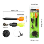 Complete Fishing Marker Float Kit with Anti Collision Beads for Positioning