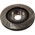 Cross-Drilled Disc Brake Rotor for Chevy Corvette (2005–2013)