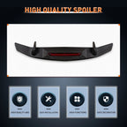 Matte Black Wing Spoiler for Dodge Dart (2013-2016)