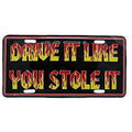 6" x 12" Aluminum License Plate Tag for Universal Fit (All Years)