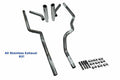 Dual Exhaust Kit for Chevy GMC 1500 (2019–2025) Rolled Corner