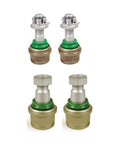 Front Upper & Lower Ball Joints Kit for Dodge Ram 3500, Ford F-250 (4WD)