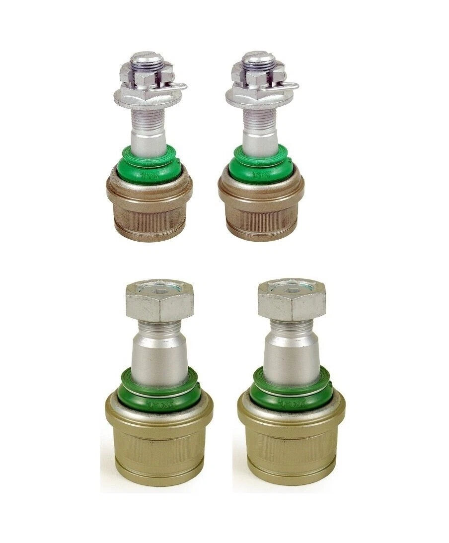 Front Upper & Lower Ball Joints Kit for Dodge Ram 3500, Ford F-250 (4WD)
