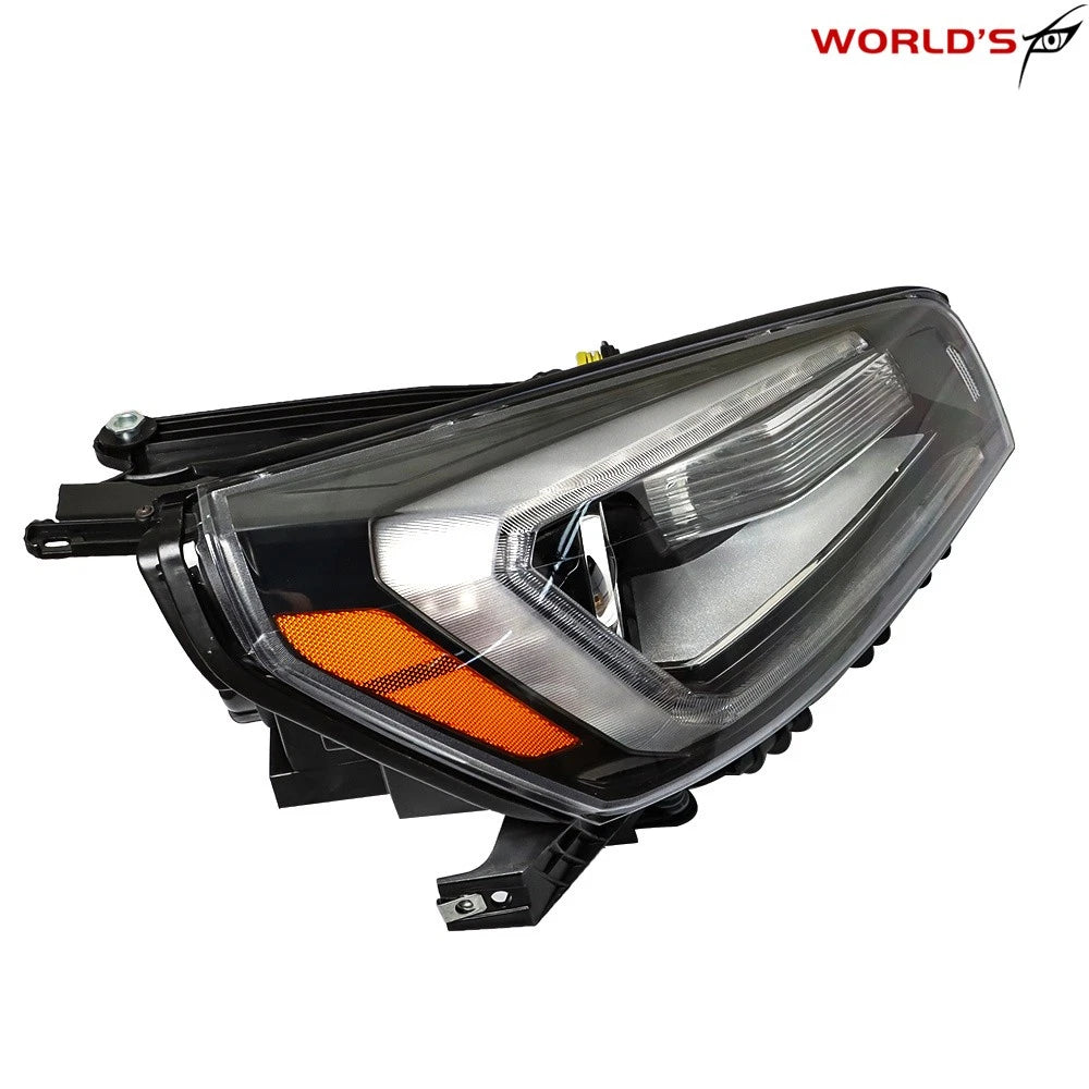 Projector Headlight for GMC Acadia (2013–2016) Halogen with LED Tube Black Right