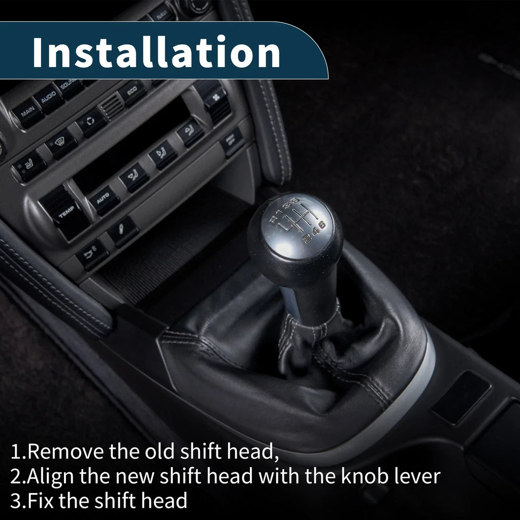 Automatic Gear Shift Knob for Mercedes-Benz E-Class (2009-2016) Black Plastic