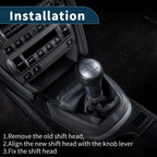Automatic Gear Shift Knob for Mercedes-Benz E-Class (2009-2016) Black Plastic