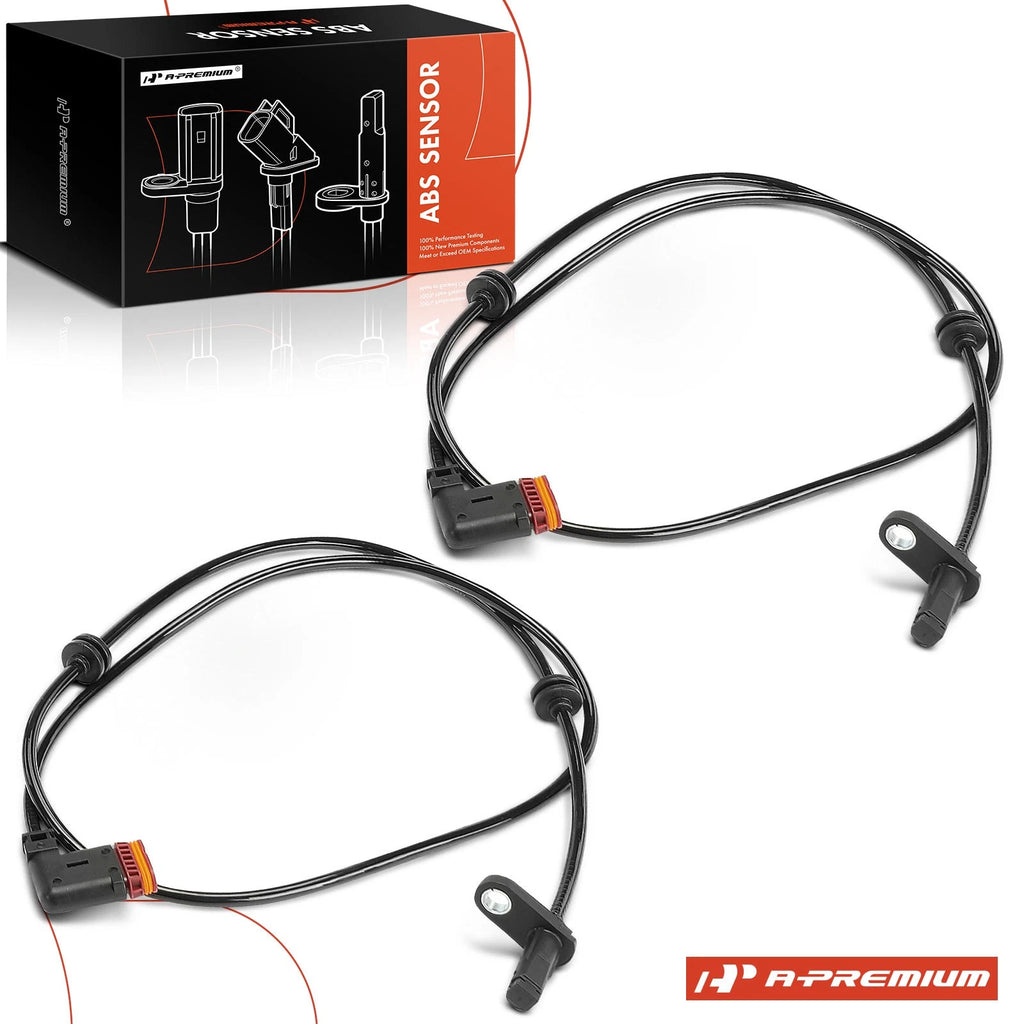 2X Rear ABS Wheel Speed Sensor for Mercedes-Benz E400 E550 (2014–2016)