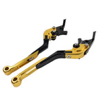 Gold CNC Extendable Brake Clutch Levers for BMW S1000XR (2015-2021)
