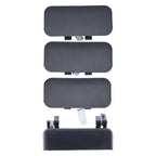 Set of 4 LH/RH Front & Rear Exterior Door Handle for Ford Transit (2000–2013)