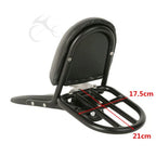 Sissy Bar Backrest Pad Rack Baseplate for Harley V-Rod (2002–2006)