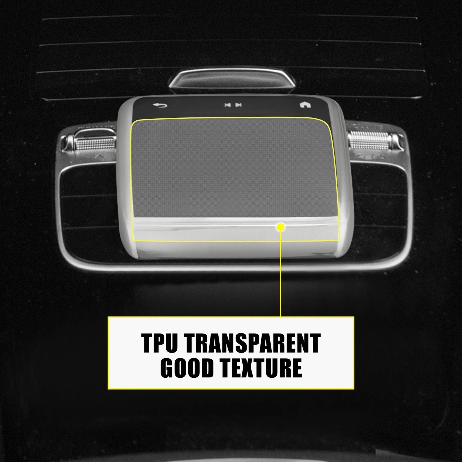 TPU Media Multimedia Protector Cover for Mercedes Benz B Class W247 (2019–2023)