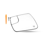 Power Heated Exterior Mirror Glass Left for Dodge Ram 1500 (2019–2025)