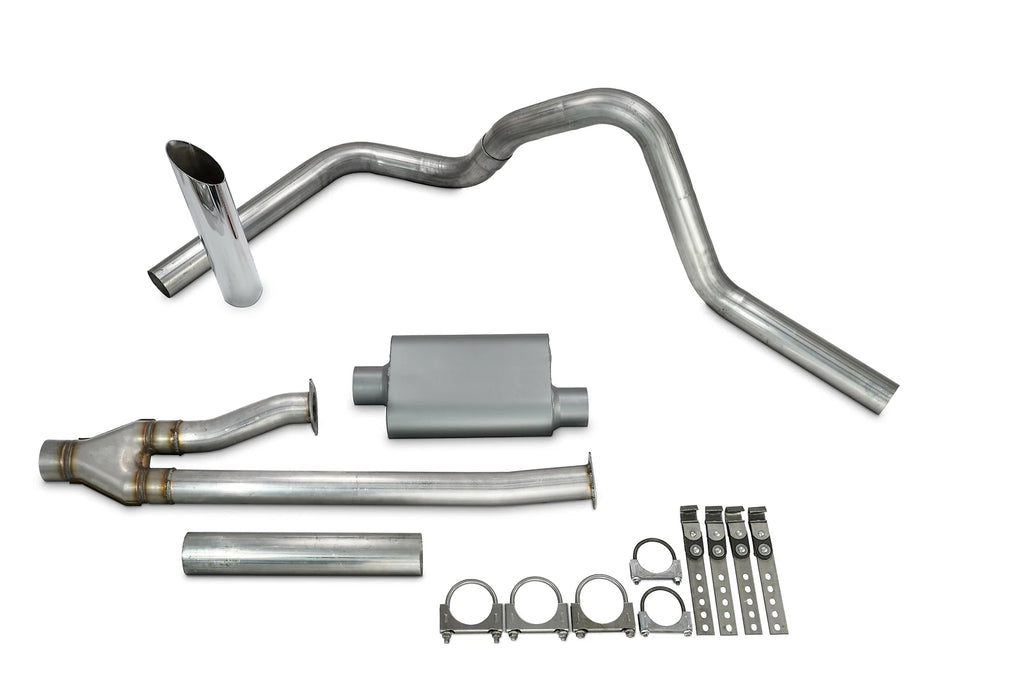 3" Direct Fit Single Exhaust Kit for Toyota Tundra (2009–2013) 2CH Side/Corner E SW T