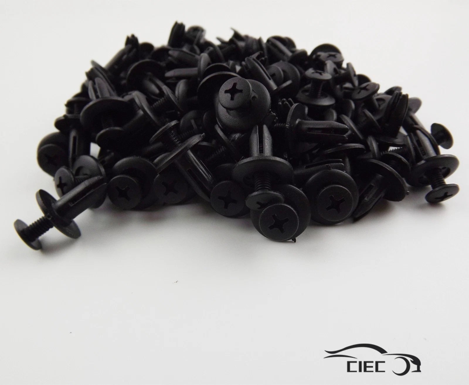 Set of 10 Push Plastic Rivets for Auto Car Door Fender (Universal)