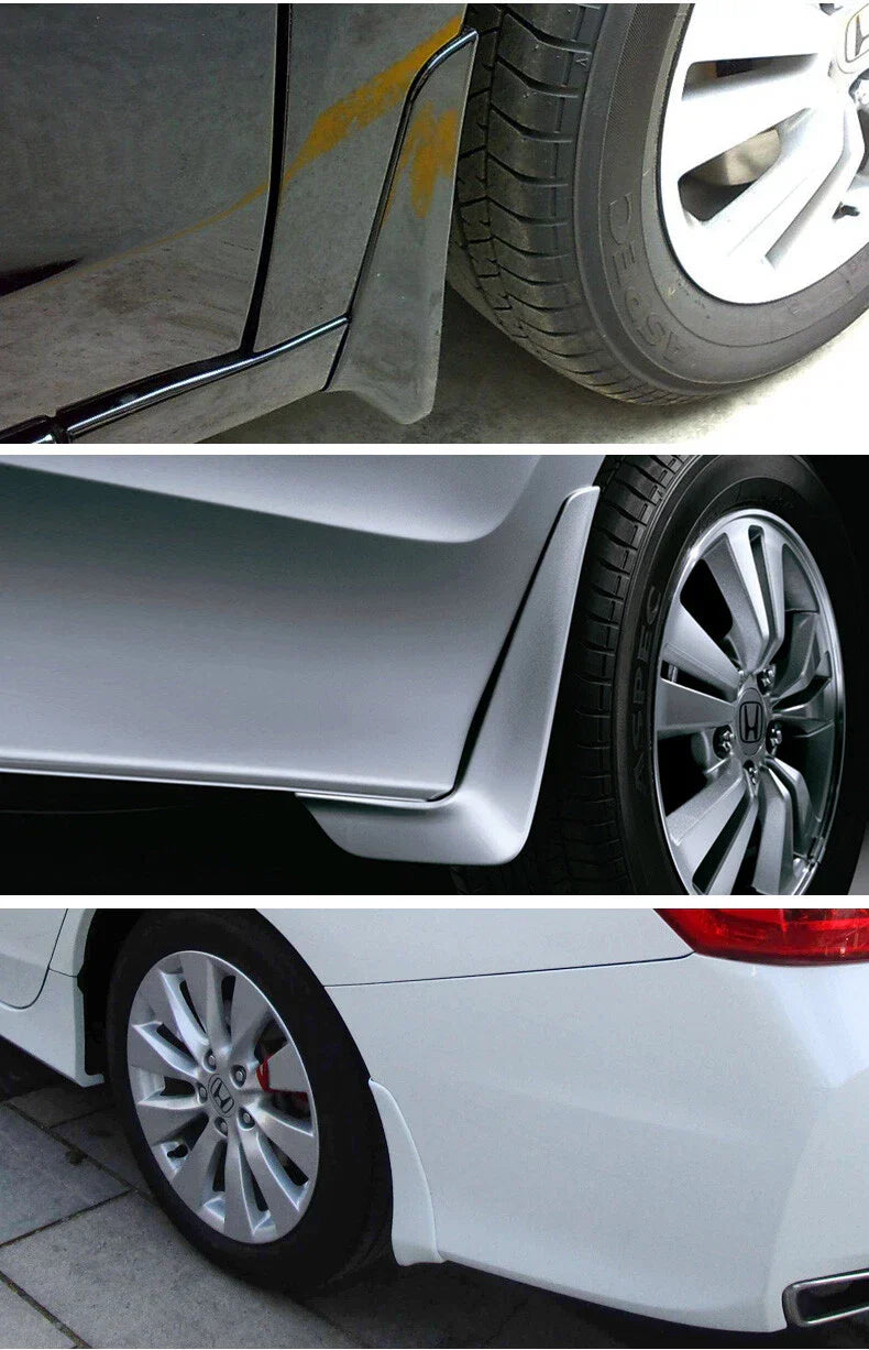 Mud Flap Splash Guard / 4 x / White Fresh Powder for Nissan Sentra (2020–2024)