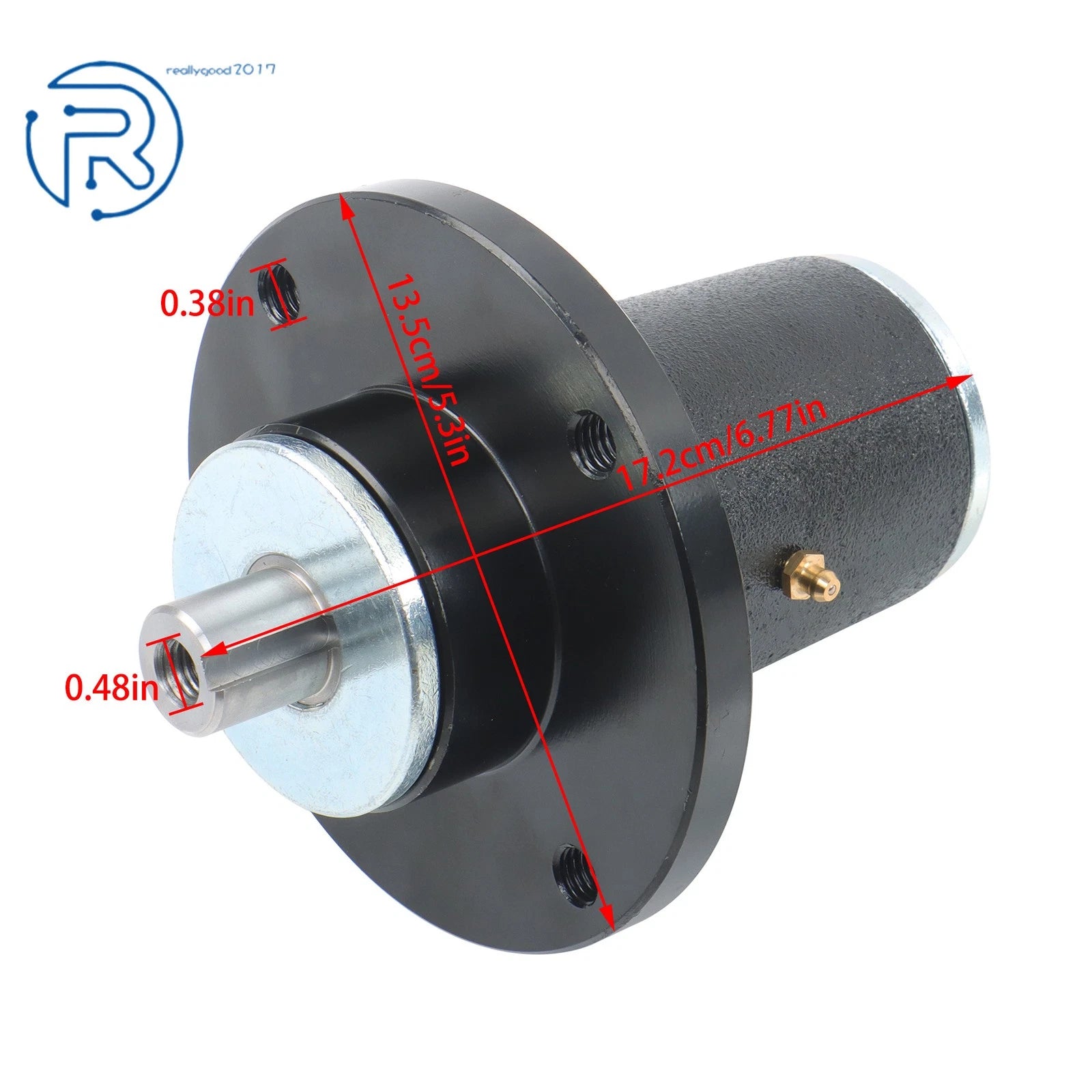 Spindle for Hustler Mowers X-One ATZ Diesel Z RD Super Z Super S