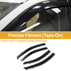Set of 4 Window Deflectors for Chevrolet Aveo Sedan (2007–2010)