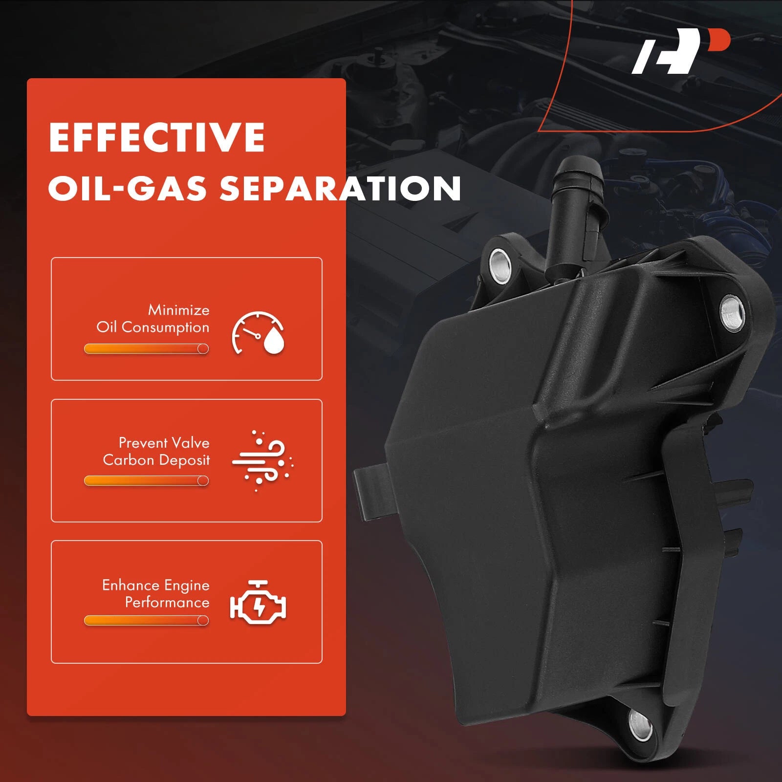 Engine Oil Separator for Mercedes-Benz C230 C280 C300 C350 CLK350 E350 (2000–2010)