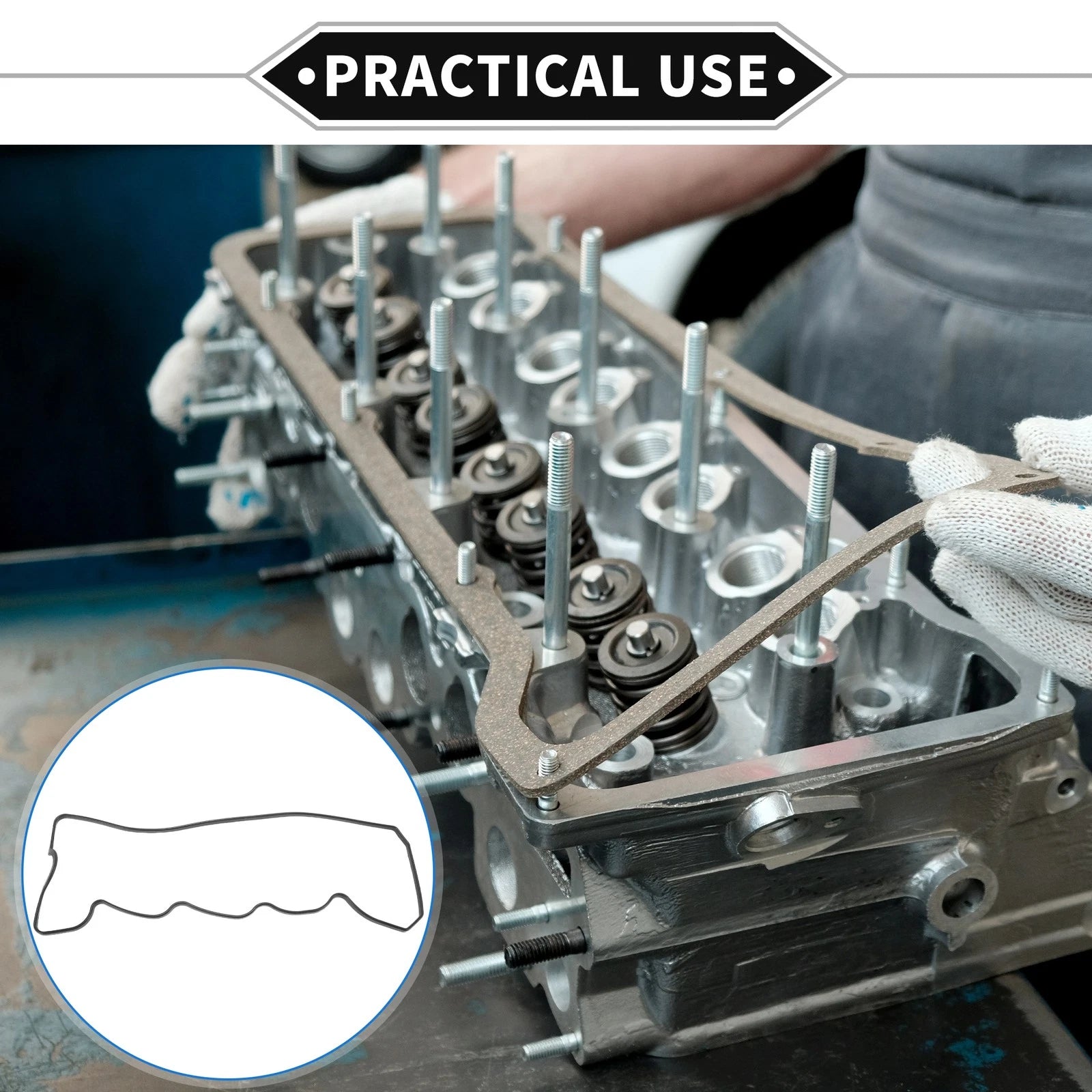 Valve Cover Gasket No.MD024682 for Mitsubishi FGC30 F83 