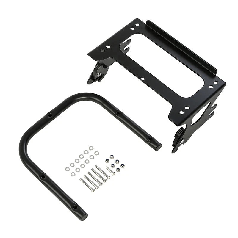 Detachable Two Up Luggage Rack with Docking Kit for Harley Touring (1997–2008)