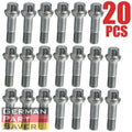 20PC Stainless Steel Wheel Lug Bolts for Mercedes W164 W166 X204 W221 C216