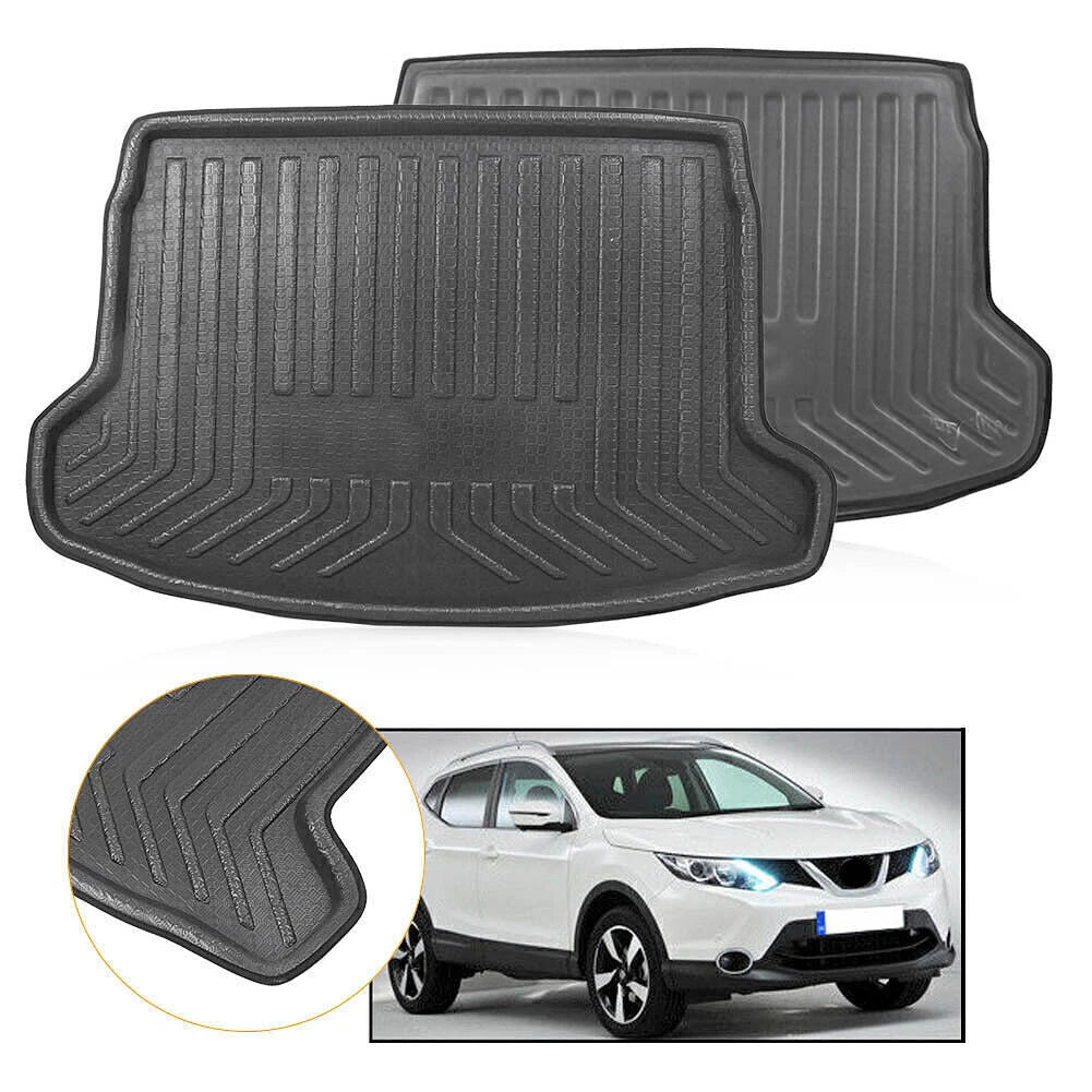 Rear Trunk Boot Mat Cargo Floor Tray for Nissan Qashqai (2014–2018)
