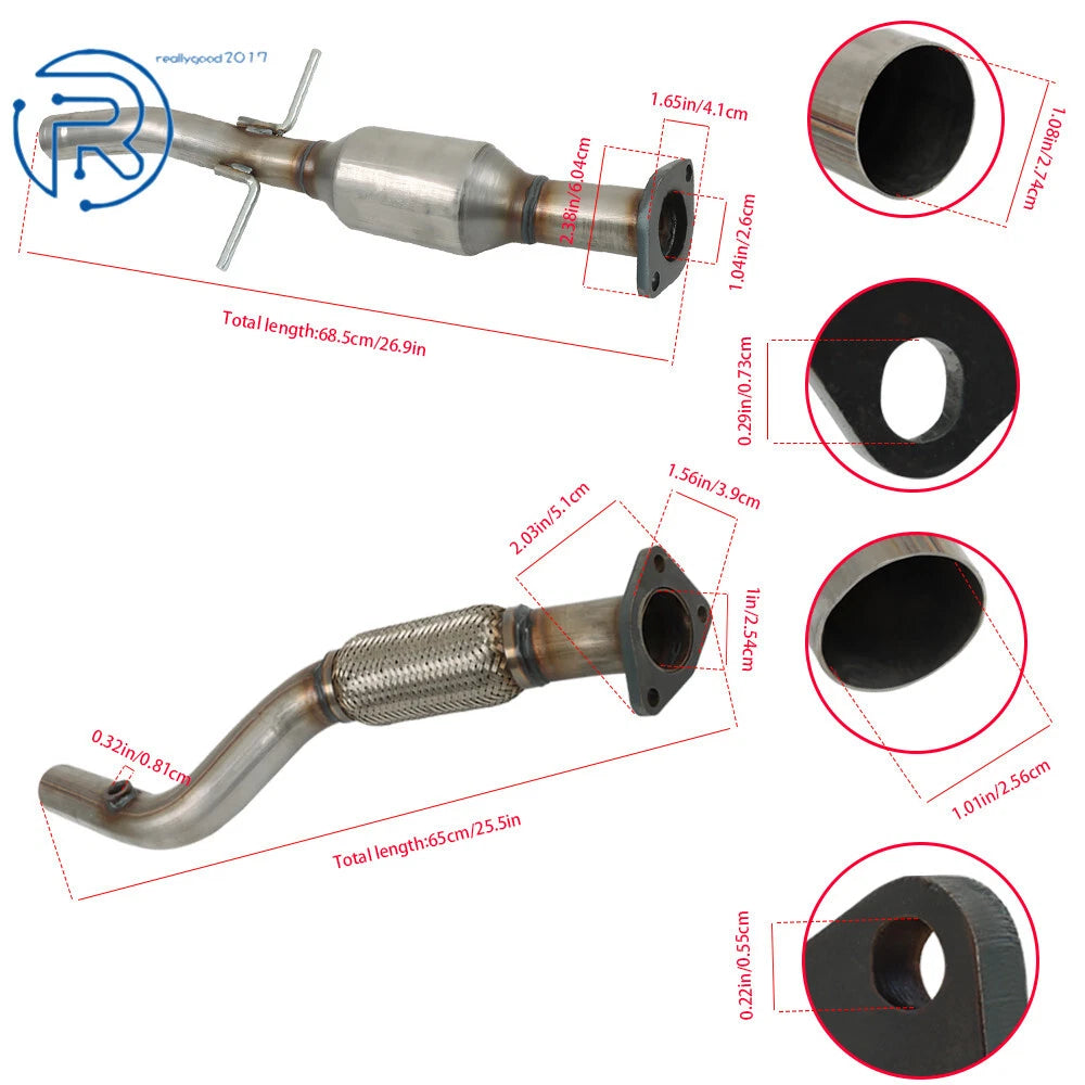Rear Flex Pipe Catalytic Converter for Chevrolet Cruze (2011-2016)