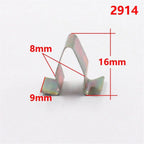 40Pcs Metal Retaining Clips for Universal Car Dash Radio Panel Fasteners