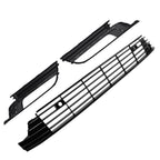 Front Bumper Grille for VW CC (2013-2017) Black Chrome