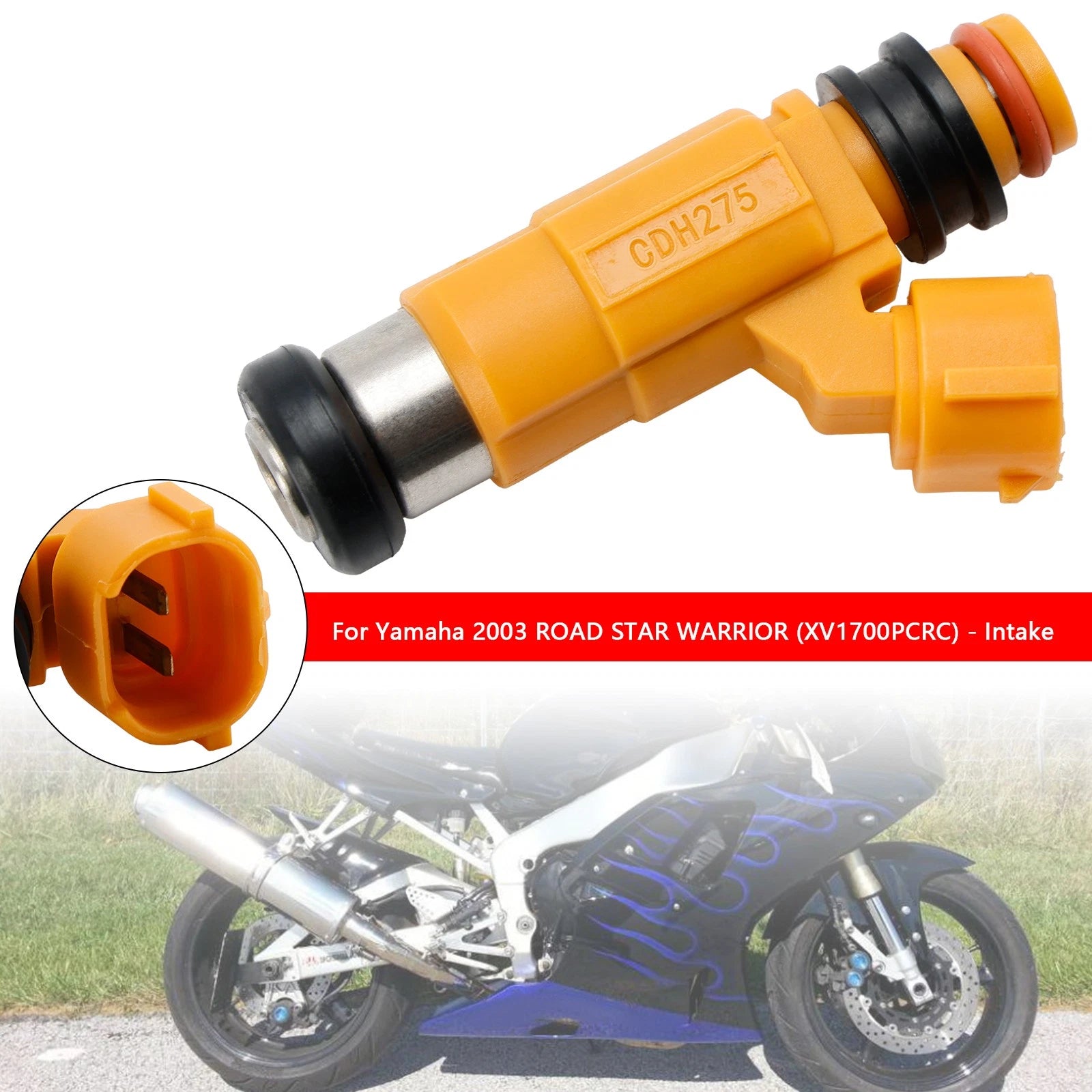 Fuel Injectors 5FL-13761-00-00 for Yamaha FJR1300 XV1700 (2001–2018)