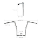 15'' Rise Ape Hanger Handlebar for Harley Softail Street Bob Low Rider (2018–2025)