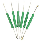 6X Welding Tool Set - Awl, Brush, Carbon Steel Fork Hook