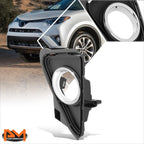 Fog Light Lamp Bezel Cover for Toyota RAV4 (2016–2018)