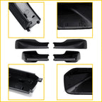 Set of 4 Roof Rack End Cover Shells for Toyota RAV4 (2001–2005)