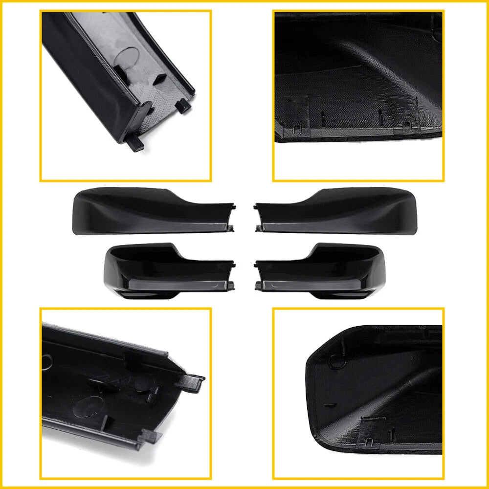 Set of 4 Roof Rack End Cover Shells for Toyota RAV4 (2001–2005)