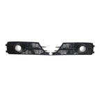 Front Fog Light Grille Cover with ACC Hole for Audi A6 C7 (2016–2018)