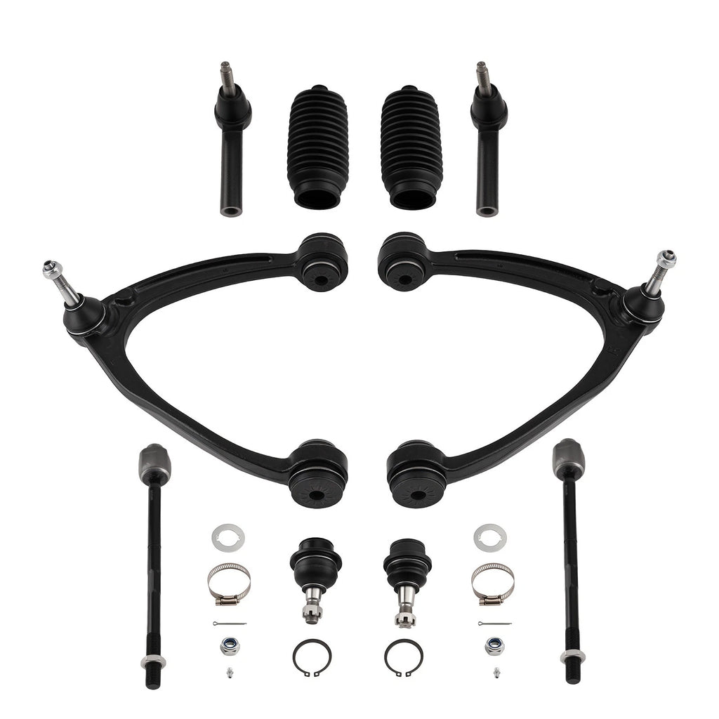 Front Upper Control Arms and Tie Rods for 2007–2013 GMC Sierra Silverado