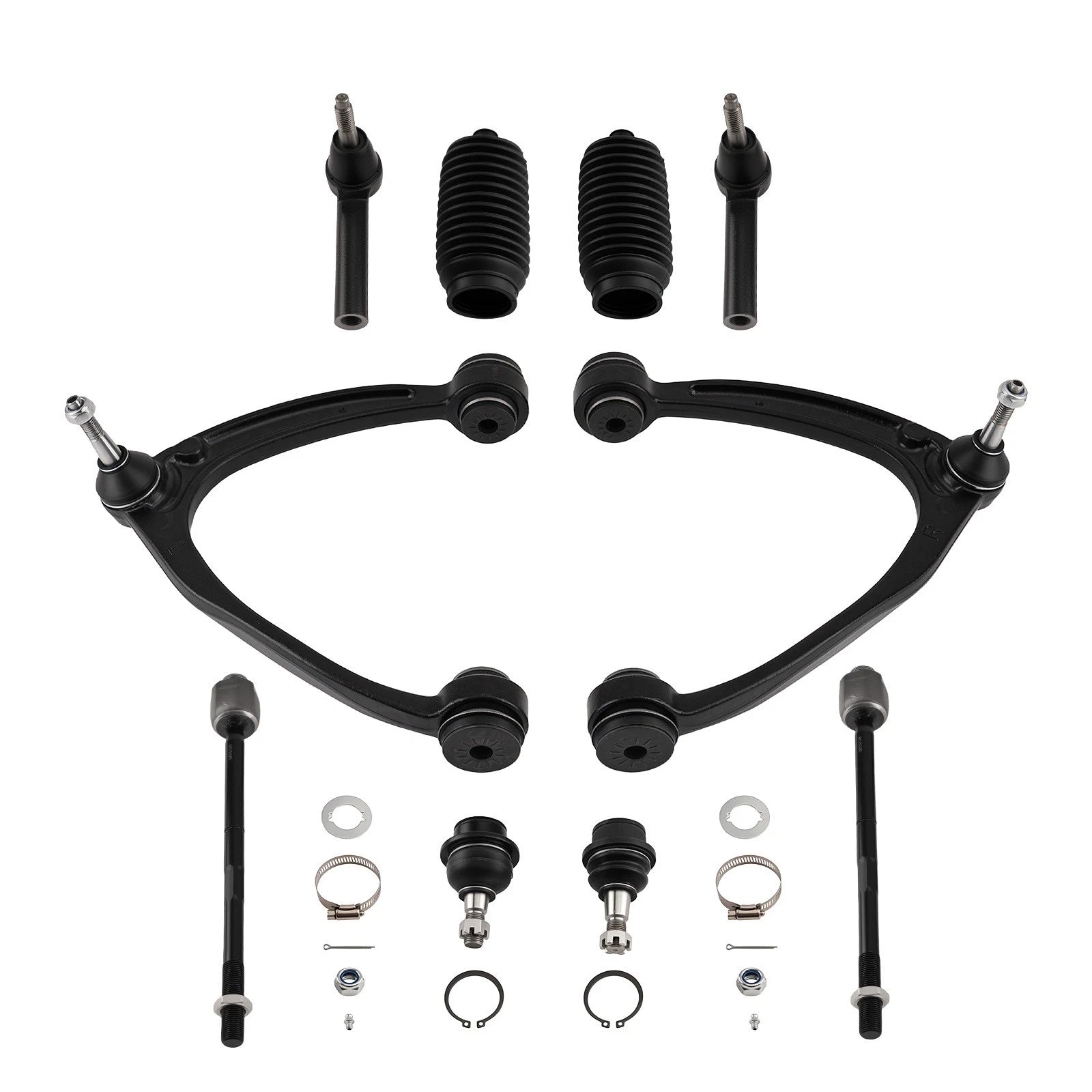 Front Upper Control Arms and Tie Rods for 2007–2013 GMC Sierra Silverado
