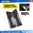 Carbon Fiber Center Console Armrest Box Trim for Benz C-Class W205 (2015–2020)