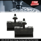 2Pcs Quick Change Lathe Tool Post Holder for OXA 250 (No Year Specified)